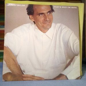 James Taylor That's Why I'm Here 1985 Vinyl record MINTY